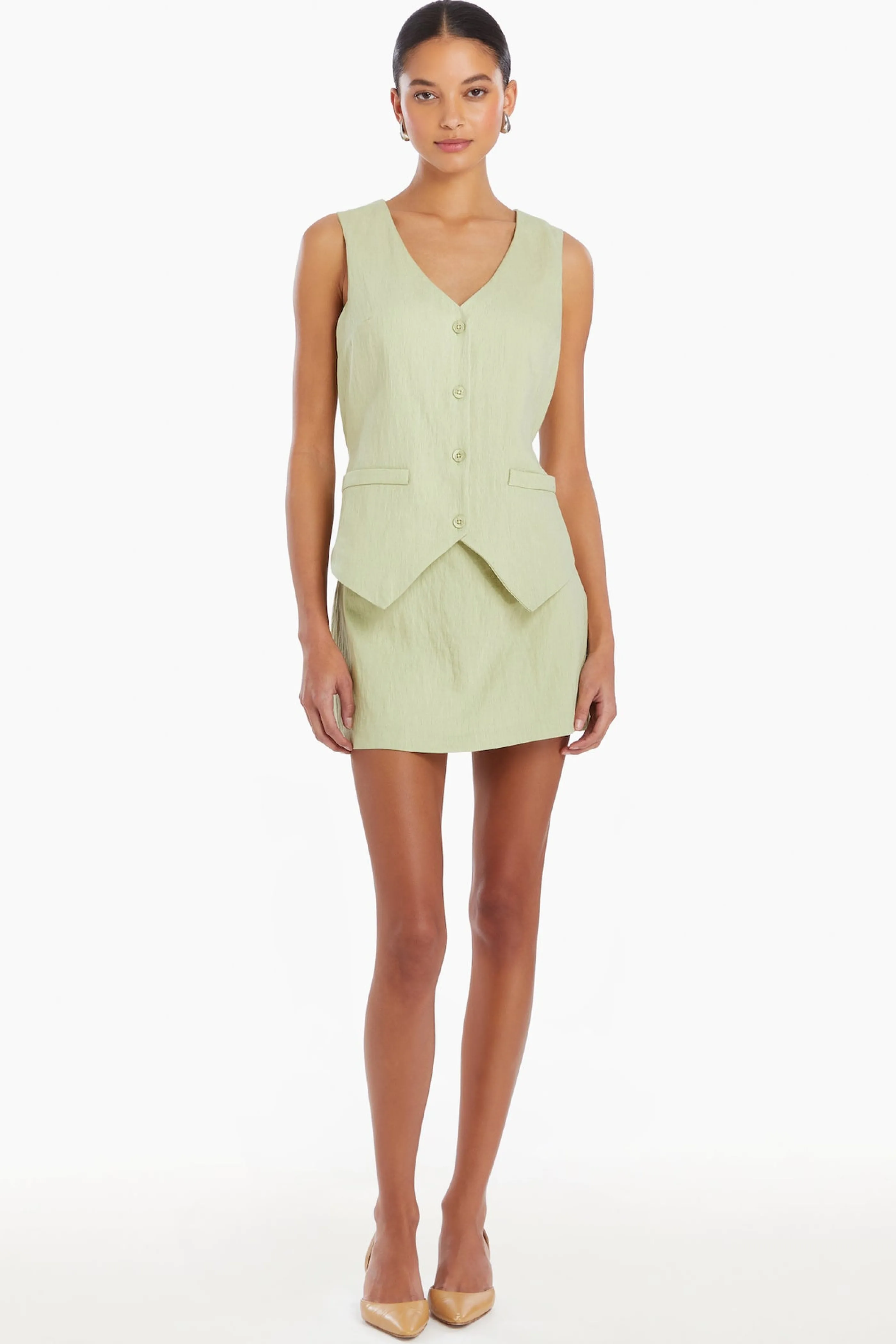 Amanda Uprichard Chatham Skort Romper