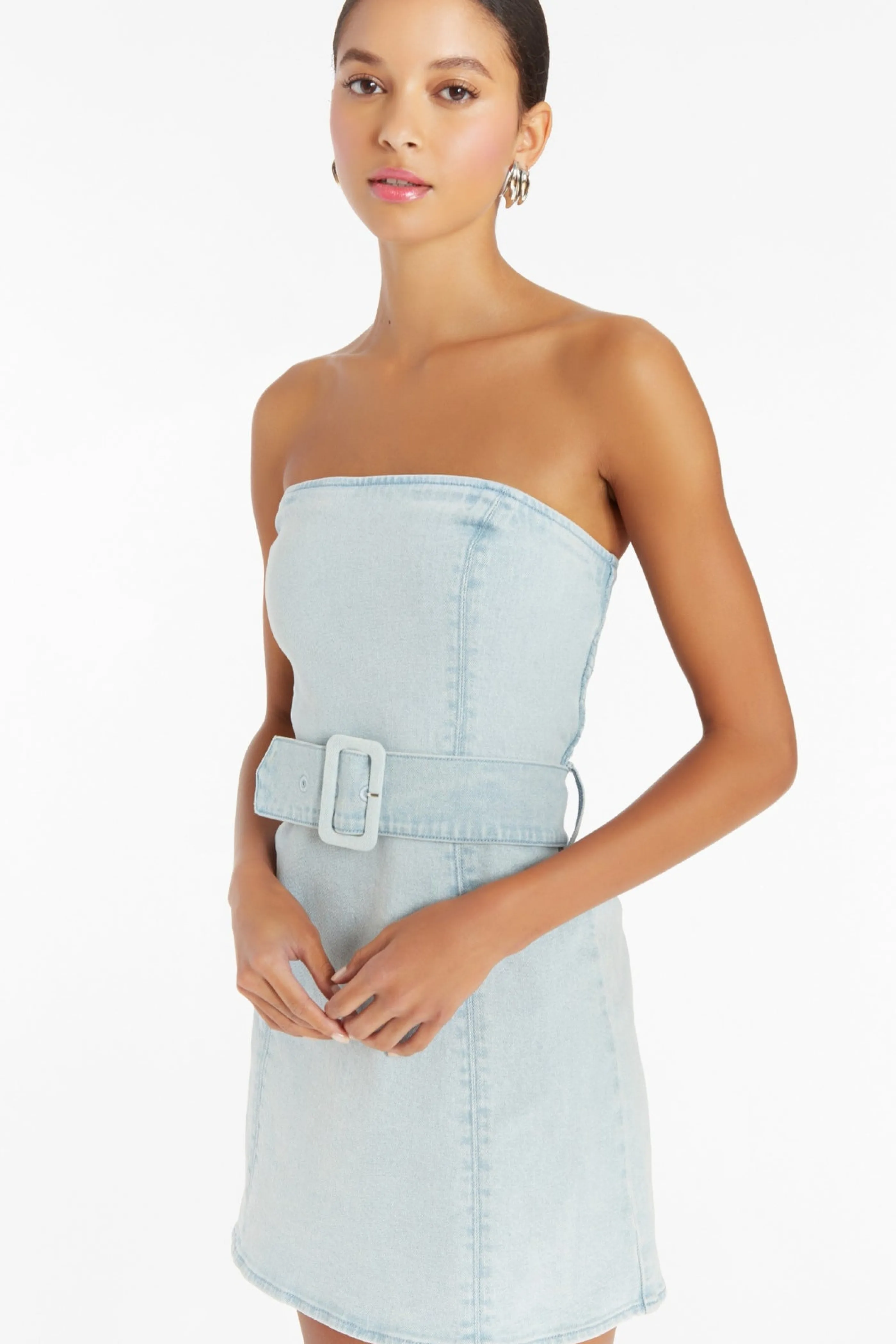 Amanda Uprichard Fae Denim Dress