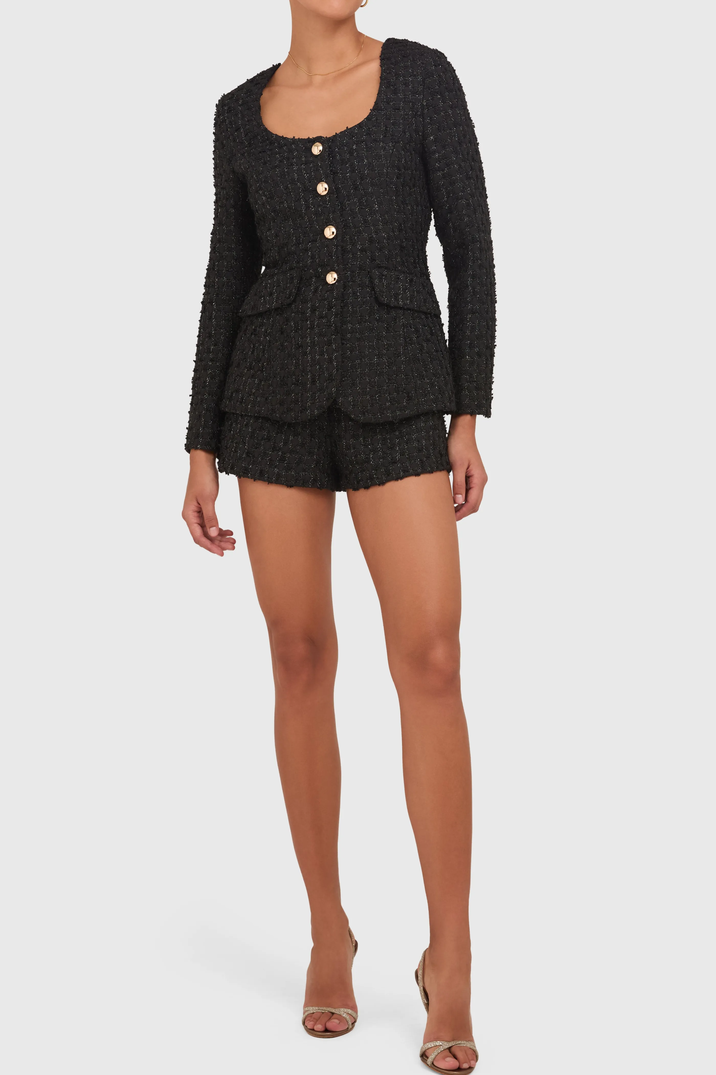 Amanda Uprichard Long Sleeve Kya Romper