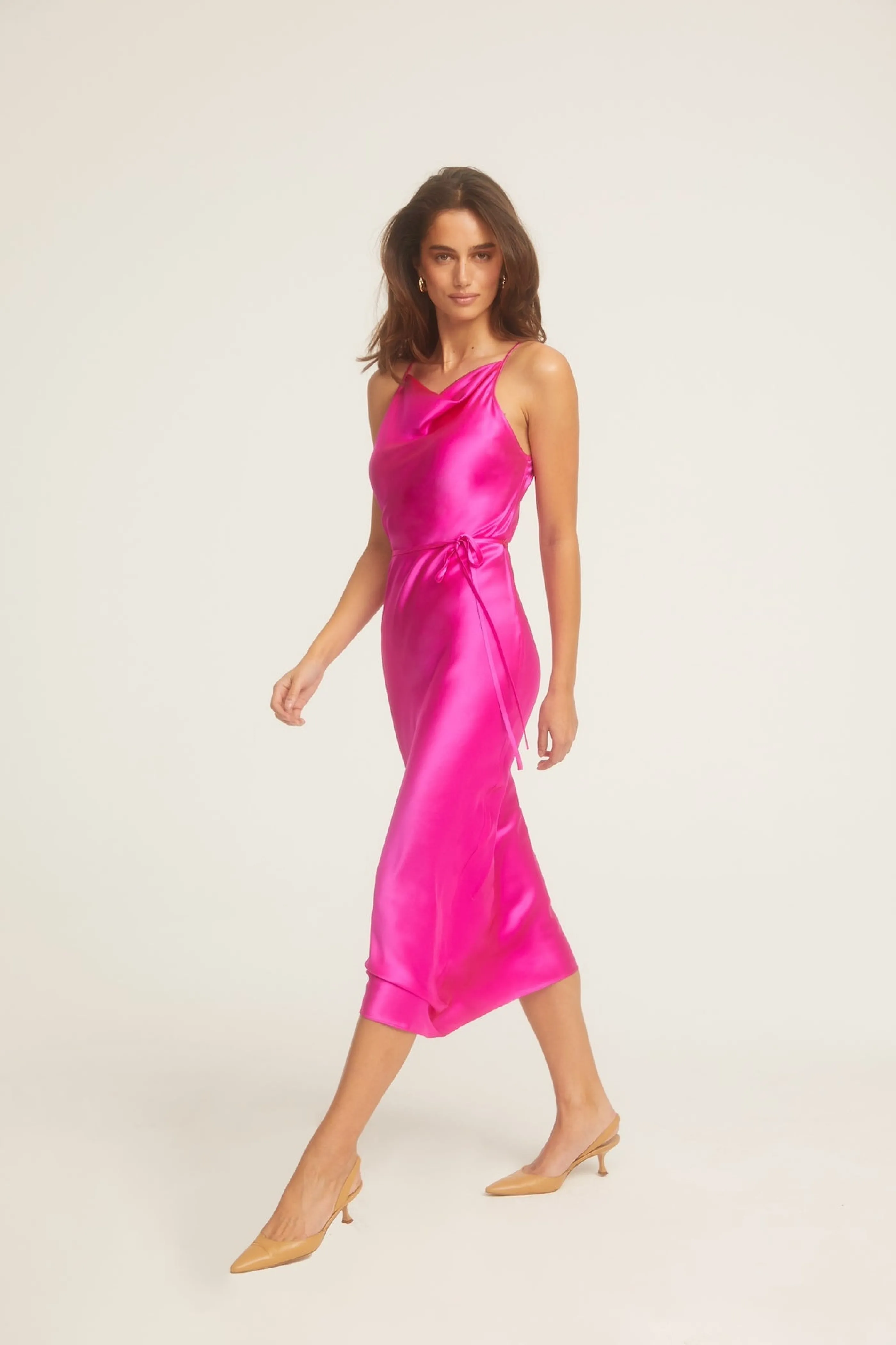 Amanda Uprichard Shaelyn Silk Dress