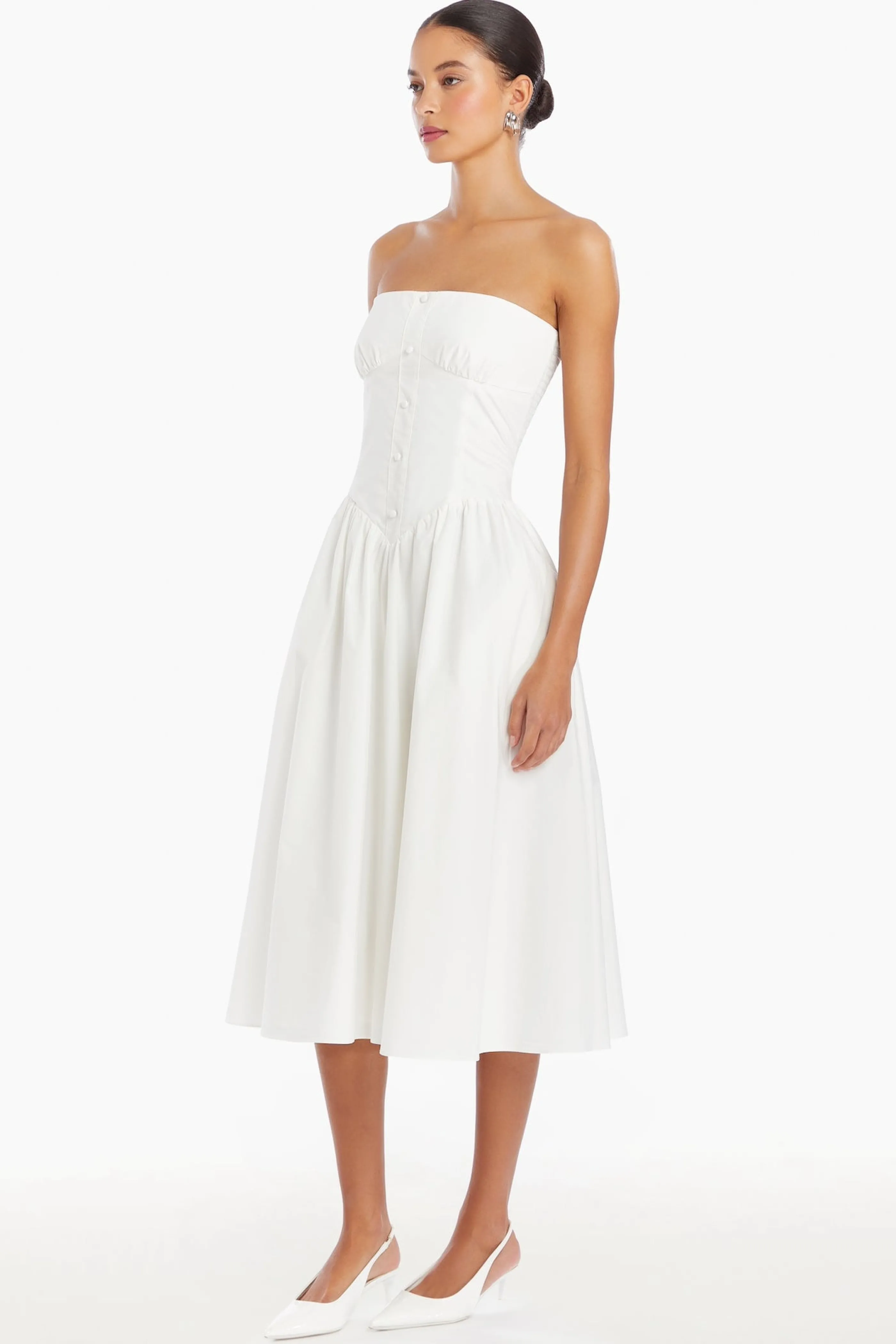 Amanda Uprichard Strapless Holland Dress